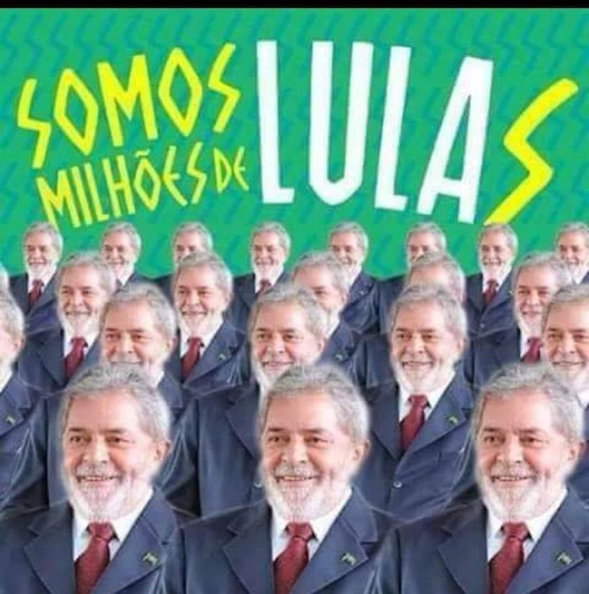 Copie e cole. Quem for votar no Lula, me segue que eu sigo de volta!#Lula 13 PT 1ºTurno - Esquerda segue Esquerda!-Somos 51 milhões pelo Brasil, por Lula e a pela democracia! - @Nilsonhandebol no comando! - Rumo a 5K seguidores.👉@FranciscoEuzbi9👈👉@CruzfEusebio👈 
